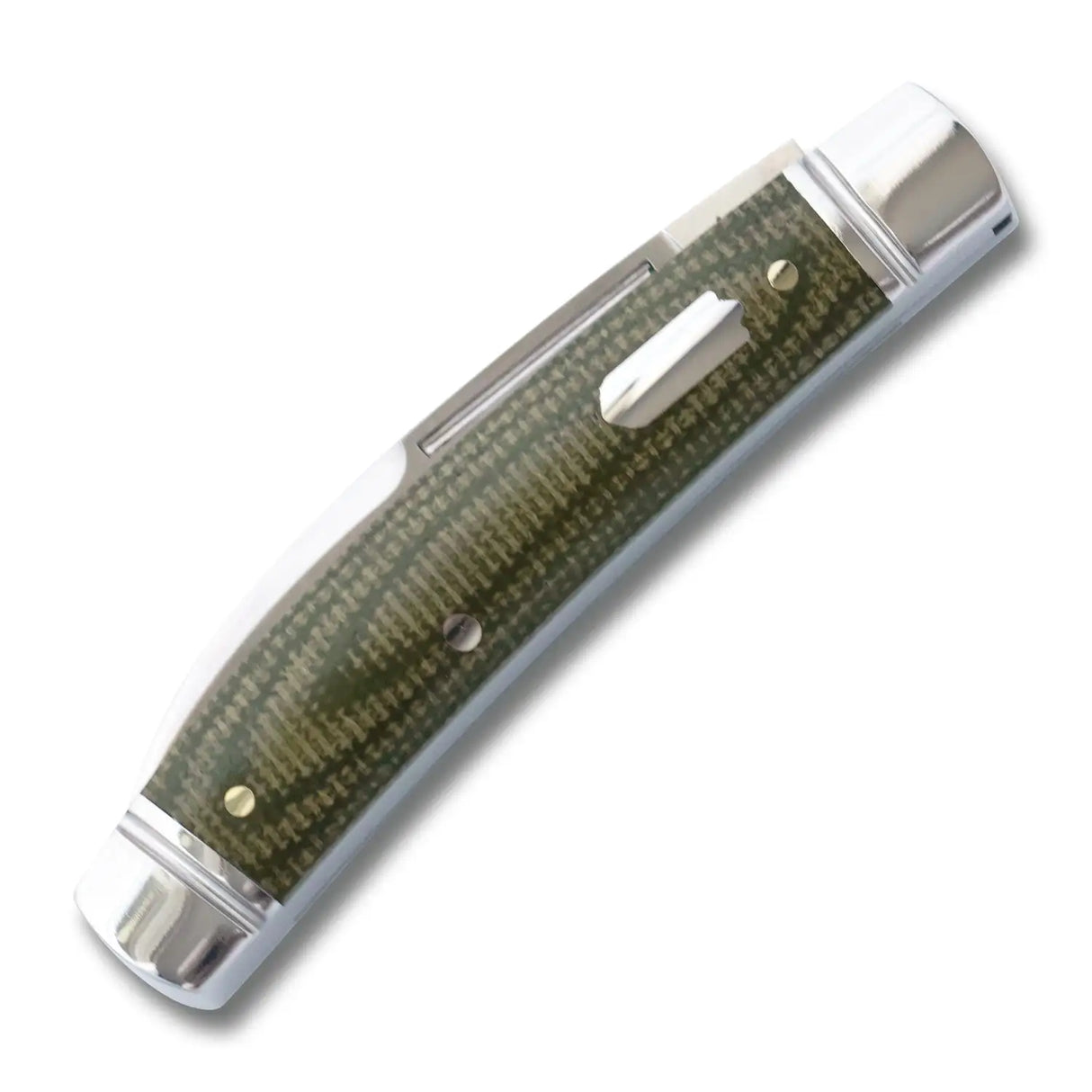 Mud Creek Congress Light Green Micarta Slipjoint - RCT028-LGM