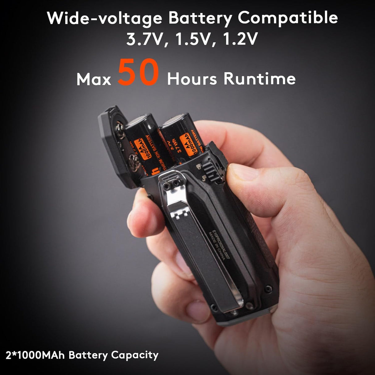 E10 Pro | Compact Scroll-Wheel EDC Flashlight