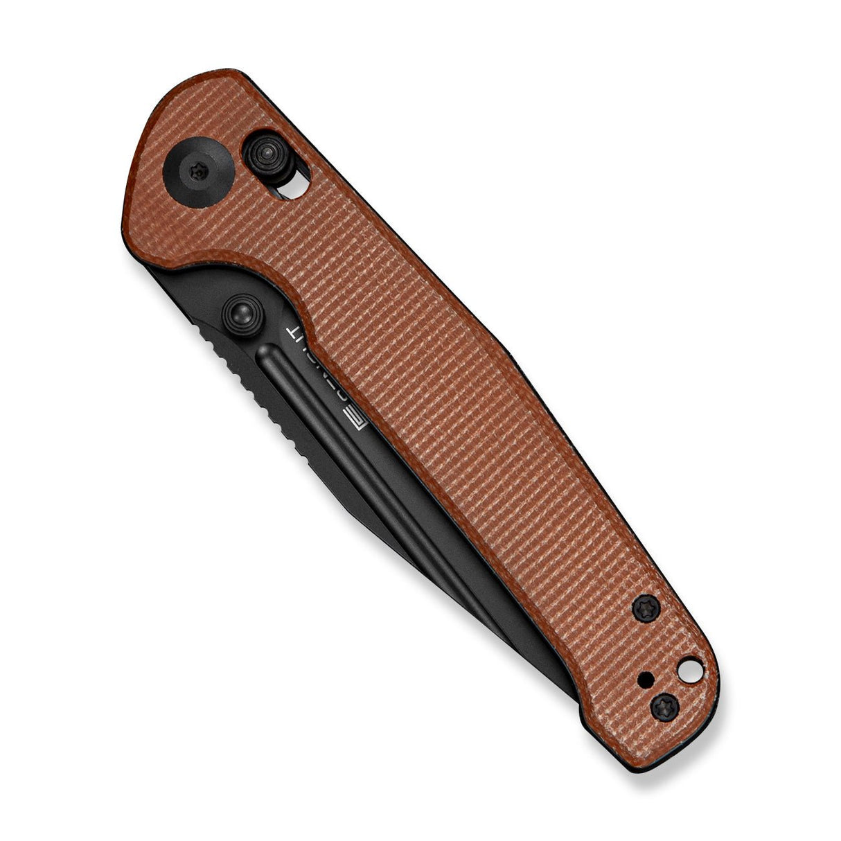 Glenspar | Brown Micarta + Black 9Cr18MoV