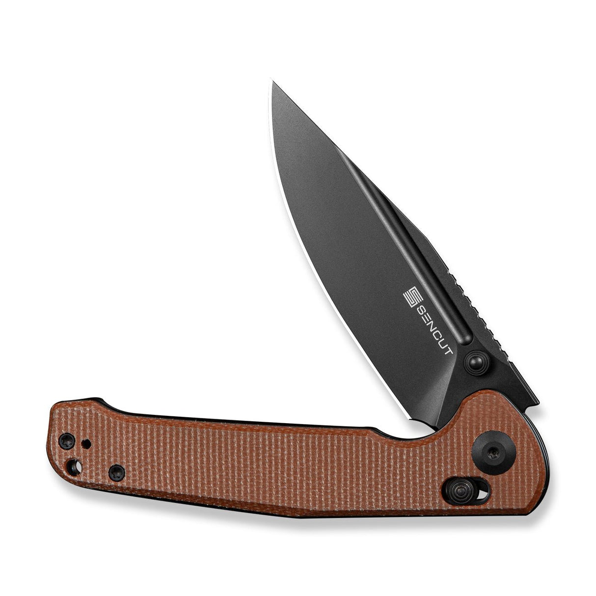 Glenspar | Brown Micarta + Black 9Cr18MoV