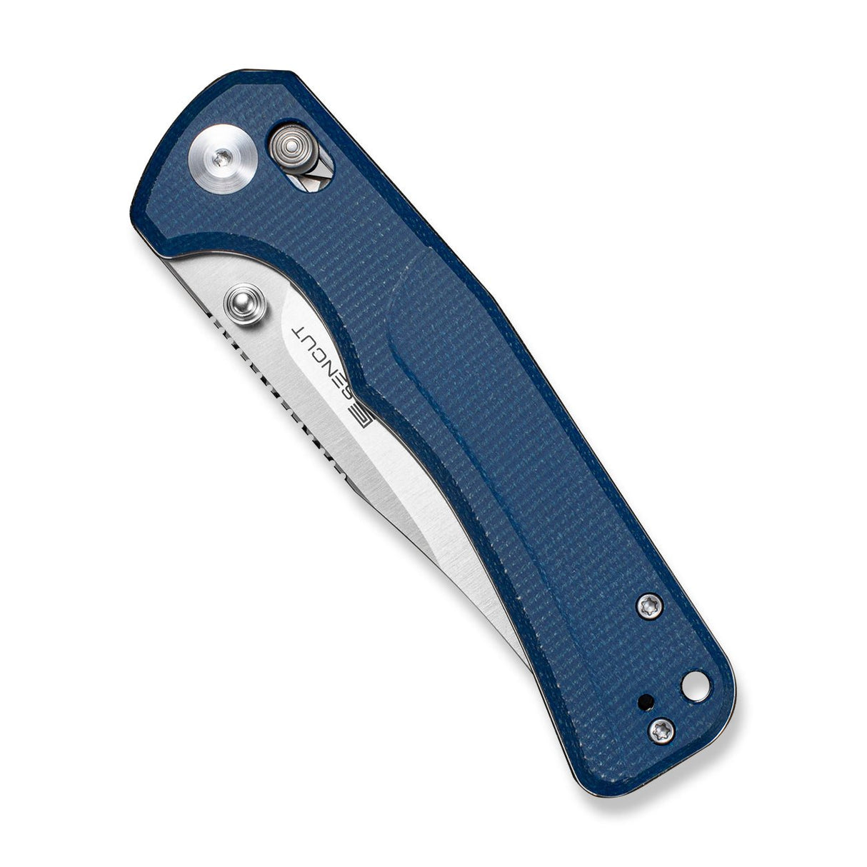 Slybolt | Blue Micarta + Satin 9Cr18MoV