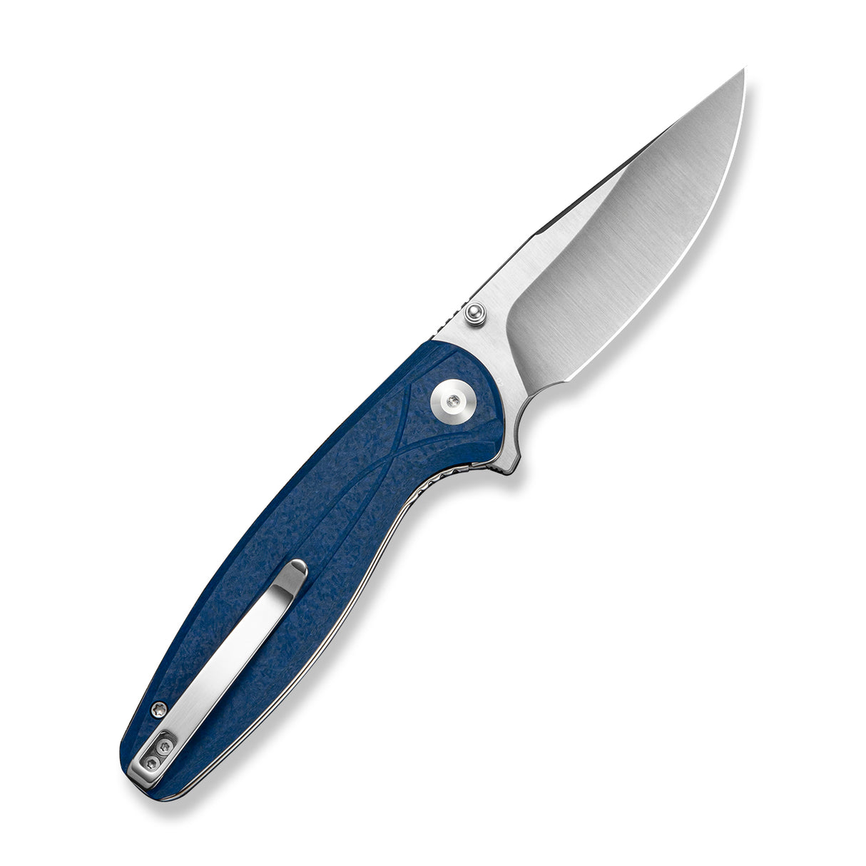 Vyrce | Blue Shredded G10 + Satin D2