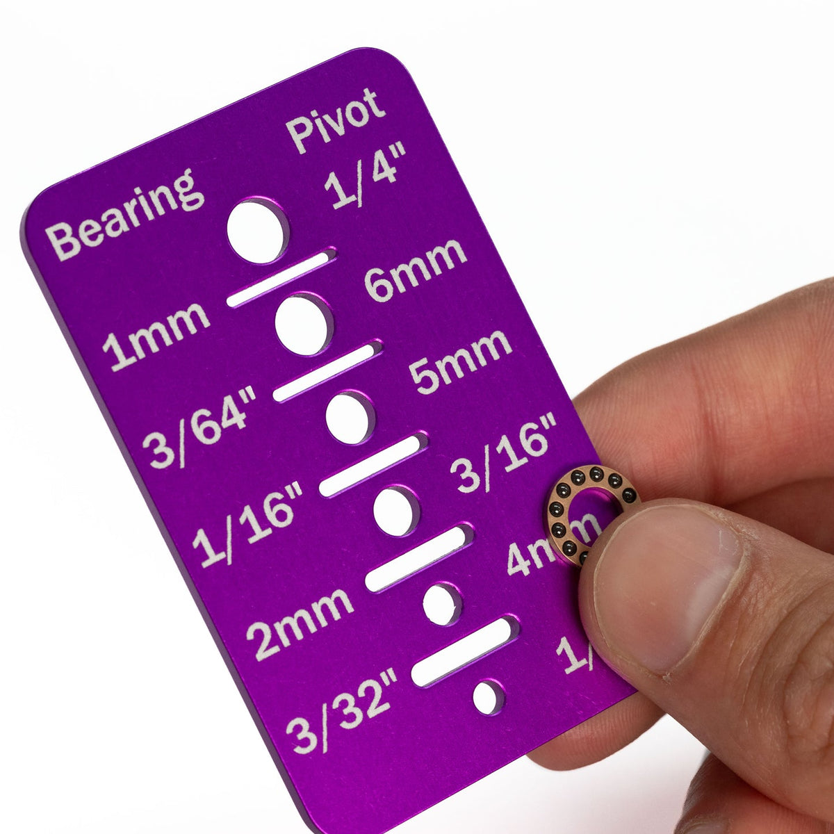 Cheat Sheet - Bearing Test Fit Card