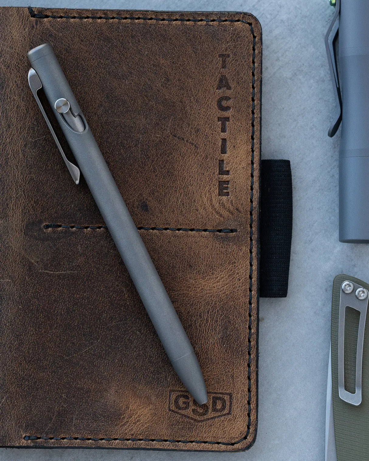 Stonewashed Slim Bolt Action Pen - Shop Series