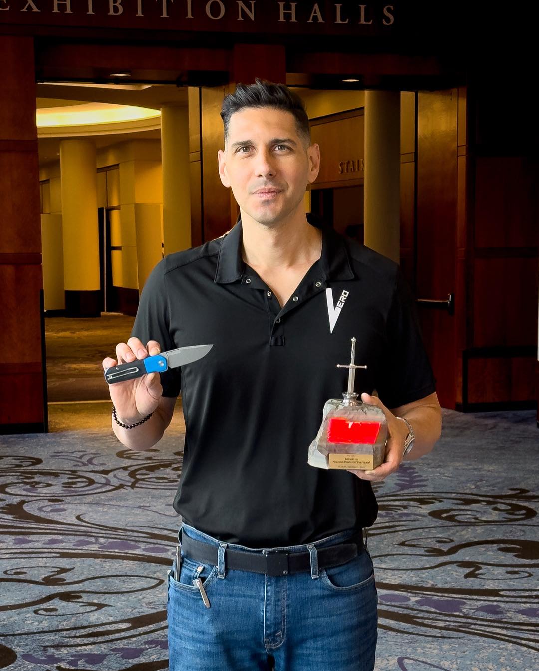 Avid 1 | Black/Grey G10 + Stonewash