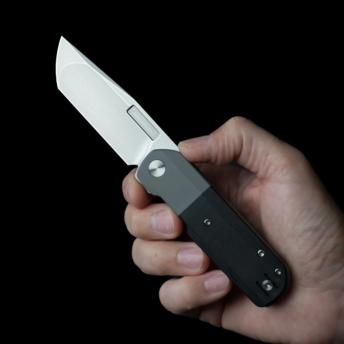 Avid 3 | Black/Grey G10 + Stonewash S45VN