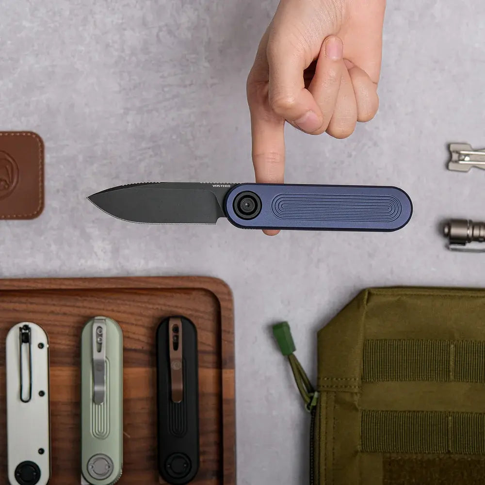 Corgi V 295 | Dark Slate Blue Aluminium + S35VN - A3706