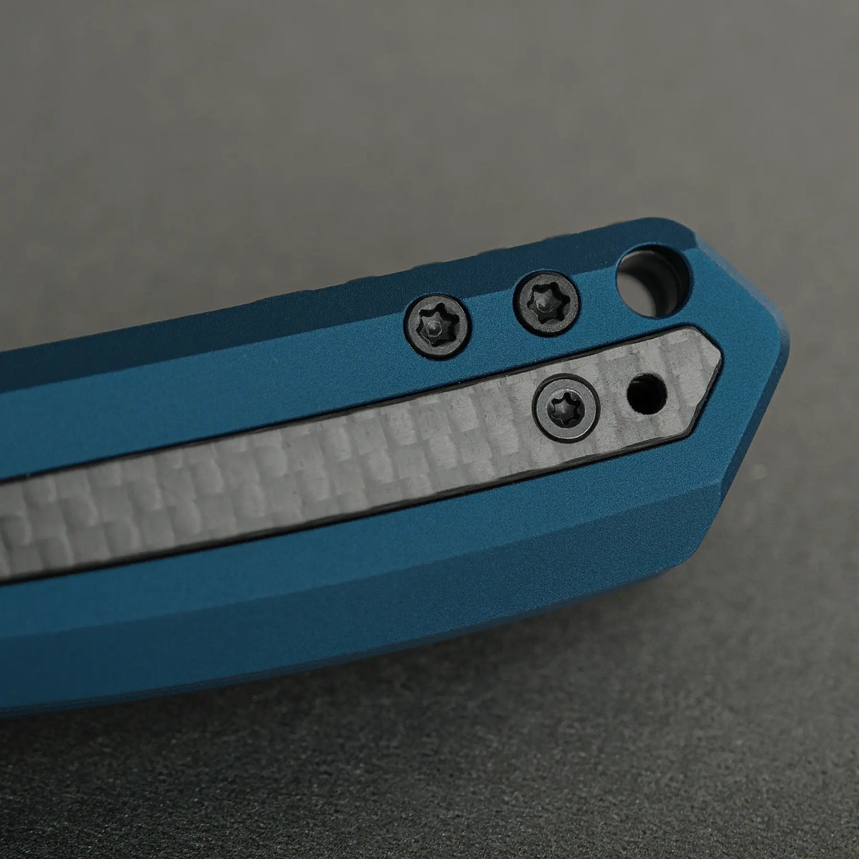 Kroc | Blue Aluminium + Carbon Fibre - A1804