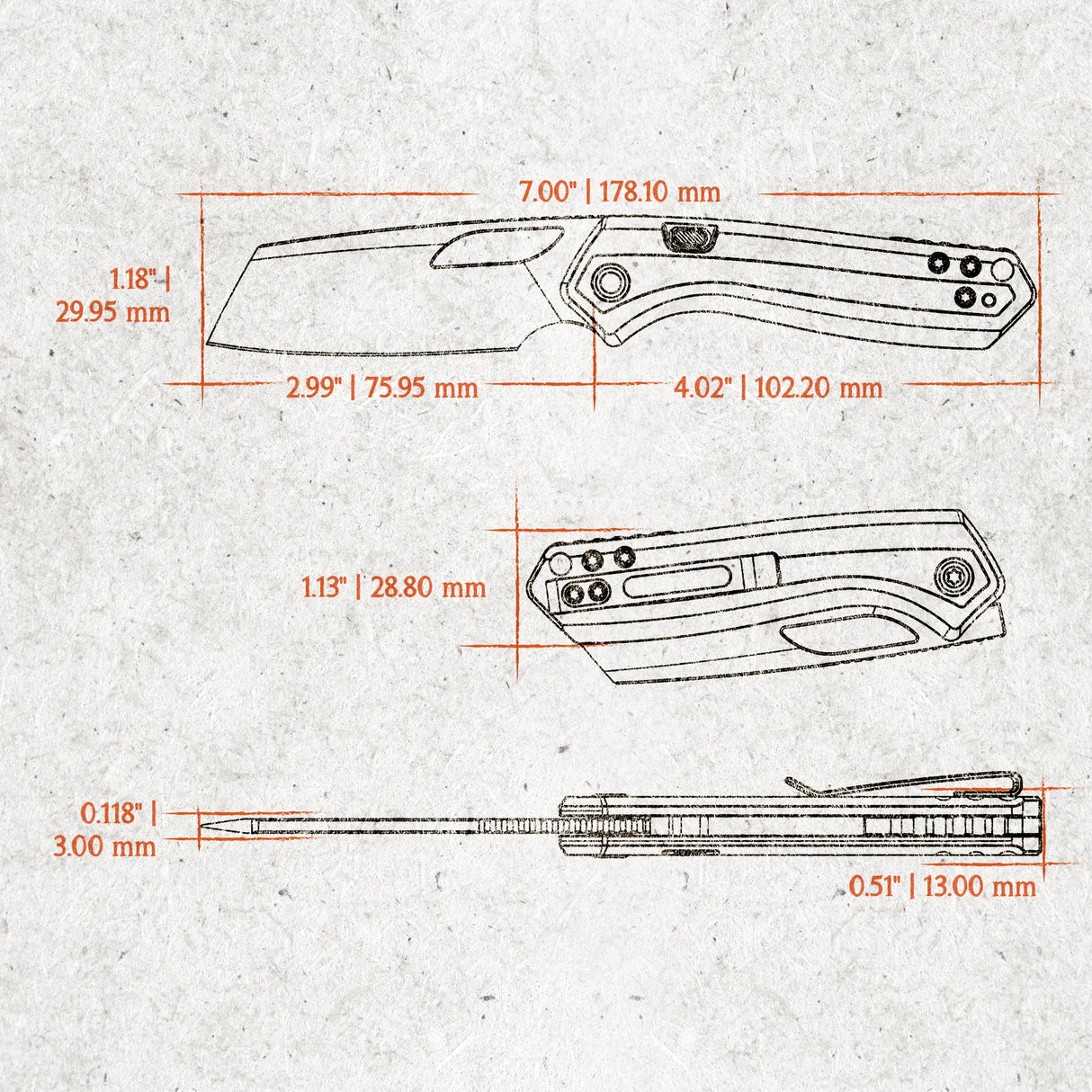 Kroc | Blue Aluminium + Carbon Fibre - A1804