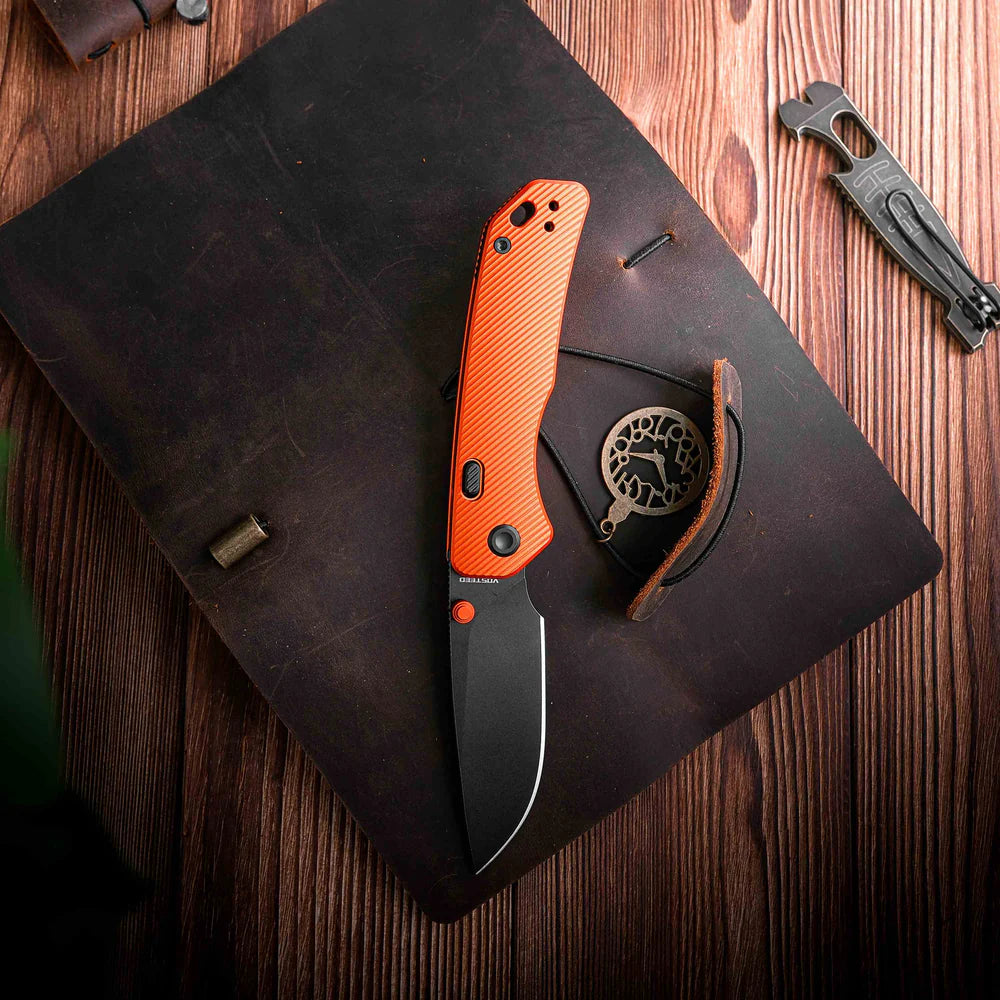 Marten | Orange Aluminium + 154CM - A1606