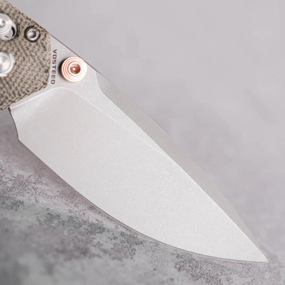 Mini Psyop | Green Norplex UltreX™ Micarta + Elmax - A2302
