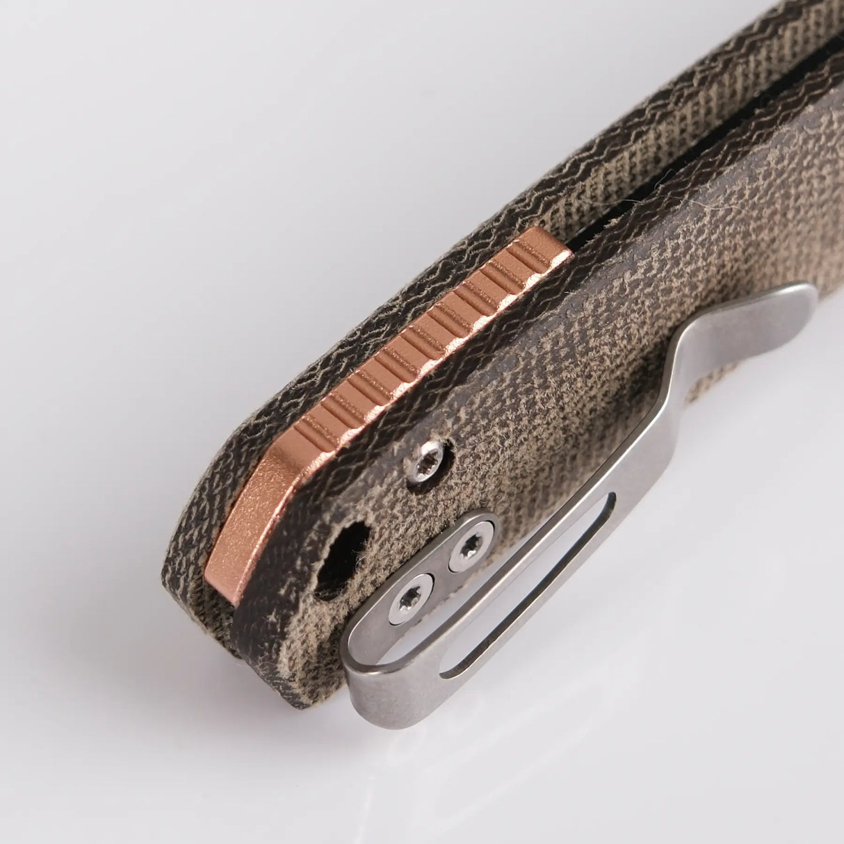 Mini Psyop | Green Norplex UltreX™ Micarta + Elmax - A2302