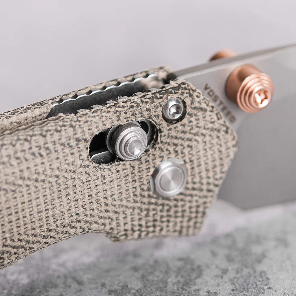 Mini Psyop | Green Norplex UltreX™ Micarta + Elmax - A2302