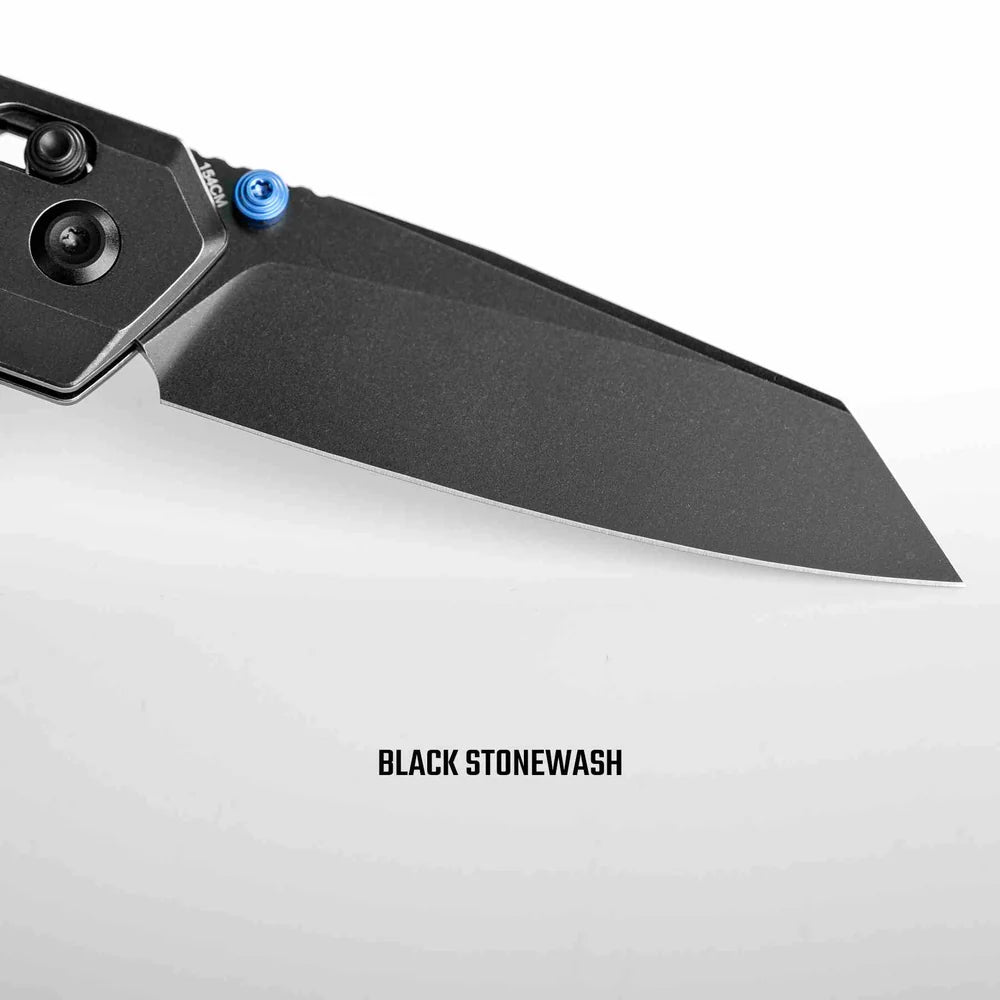 Parallel | Black Titanium + Blackwashed 154CM - A3501