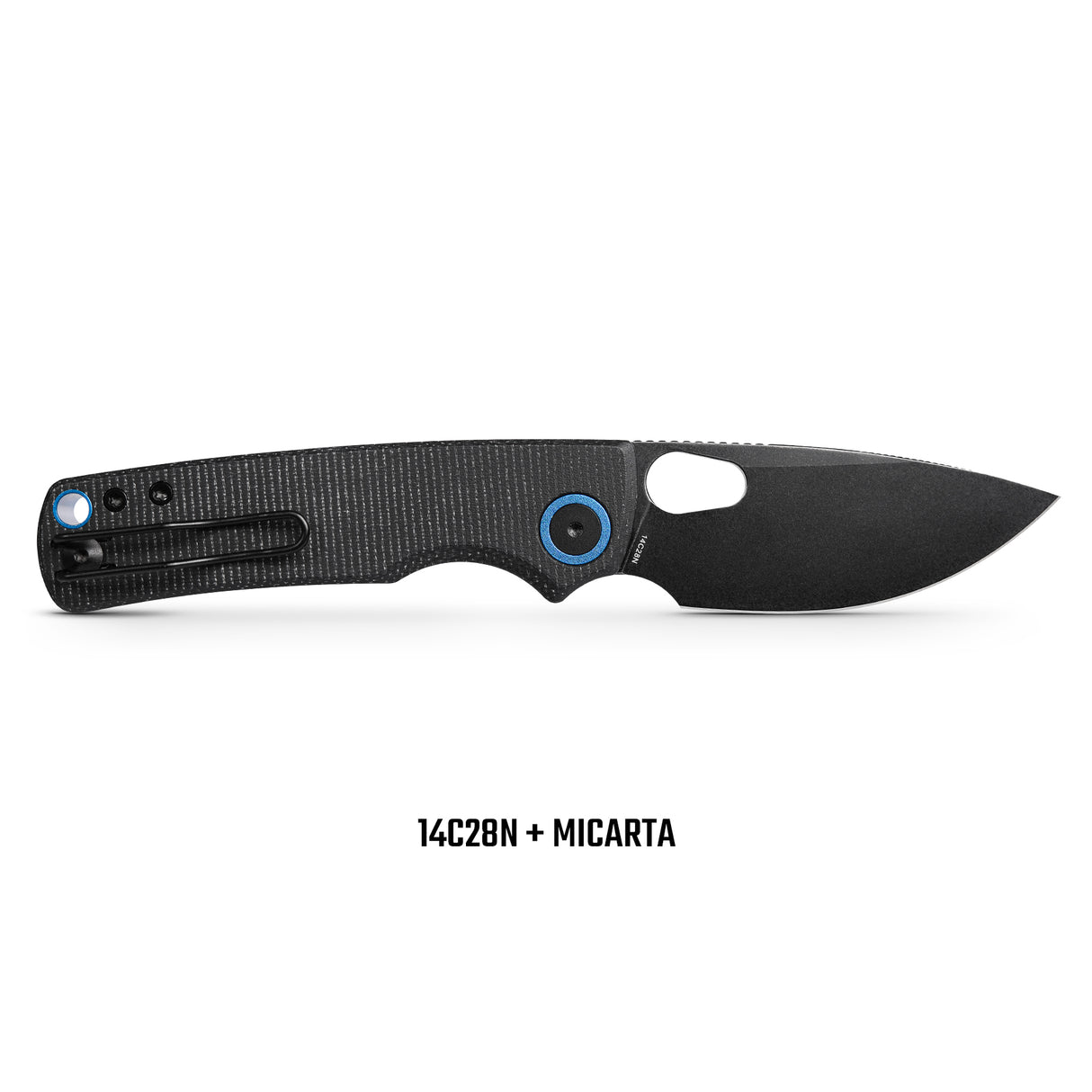 Porcupine | Black Micarta + Blackwash 14C28N - A2601