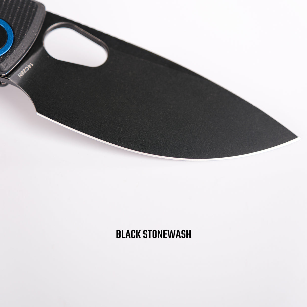 Porcupine | Black Micarta + Blackwash 14C28N - A2601