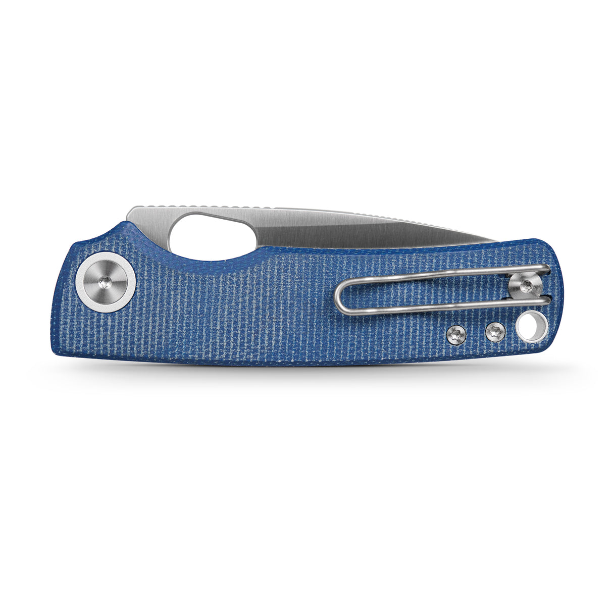 Porcupine | Blue Micarta + Satin 14C28N - A2605