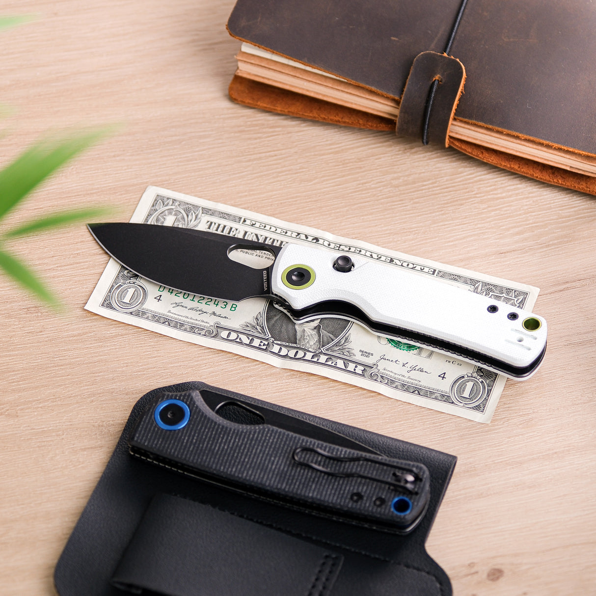 Porcupine | White G10 + Blackwash 14C28N - A2606