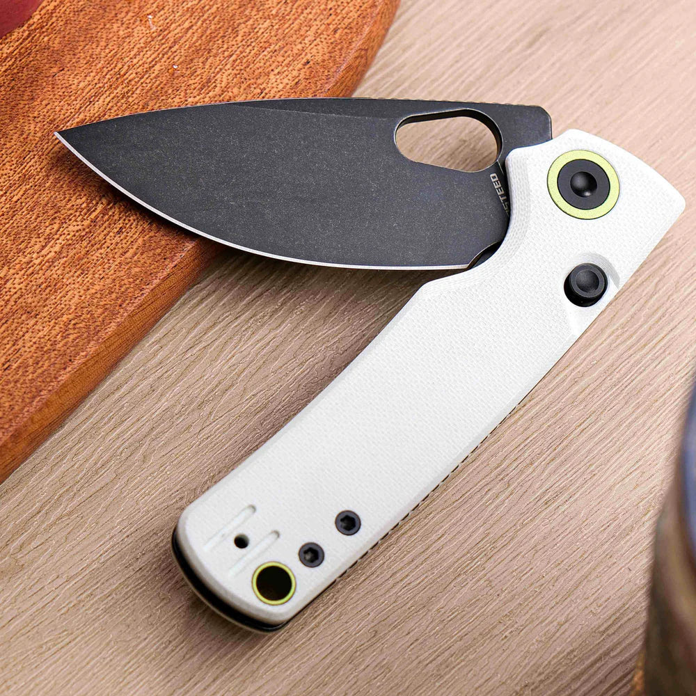 Porcupine | White G10 + Blackwash 14C28N - A2606