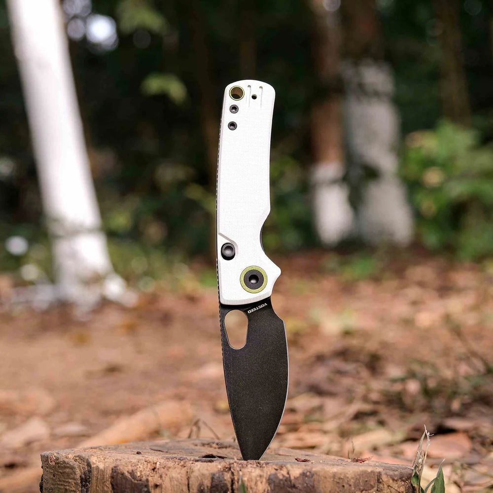 Porcupine | White G10 + Blackwash 14C28N - A2606