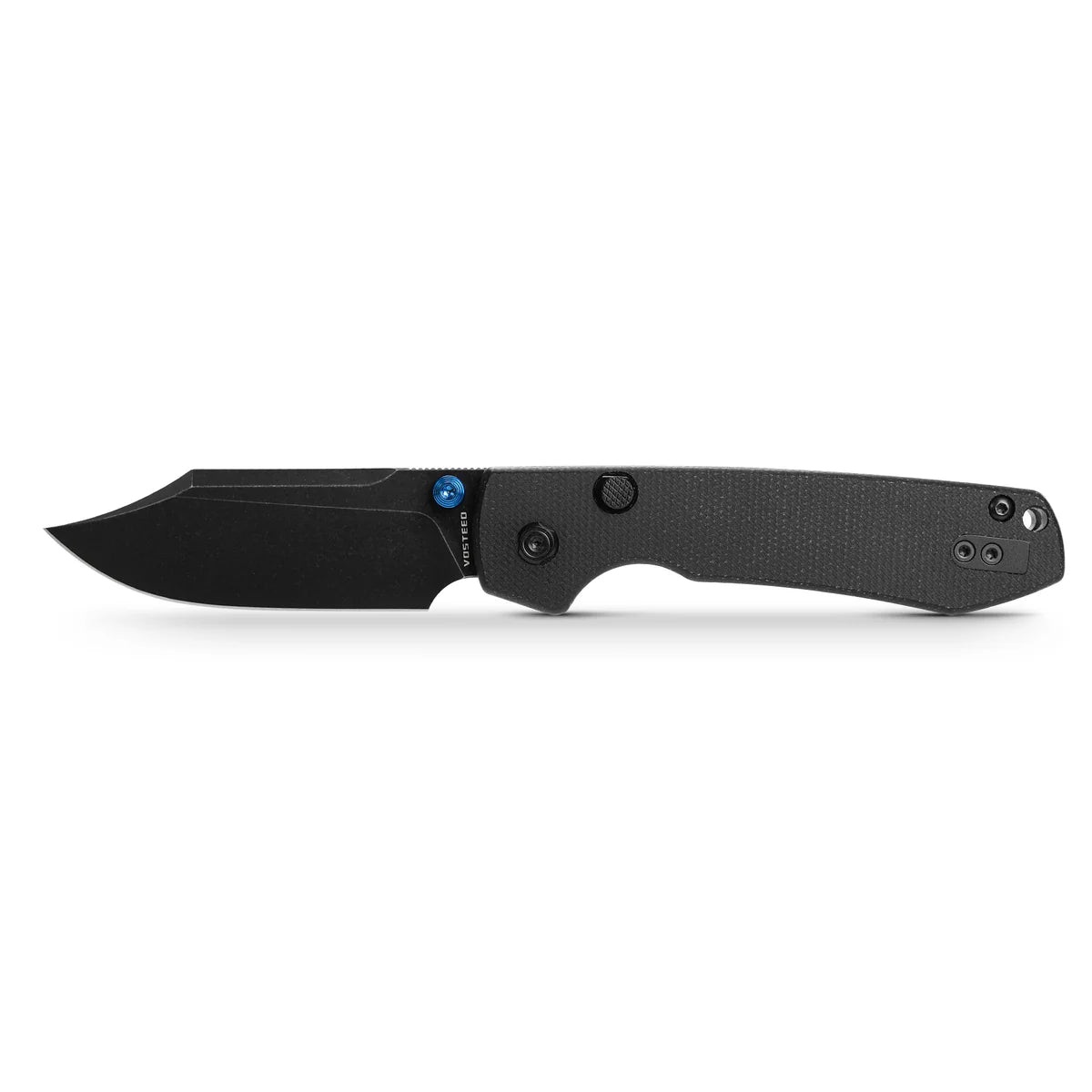 Raccoon - Top Liner Lock | Black Micarta + 14C28N Bowie - A2910