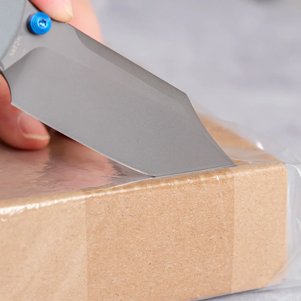 Raccoon - Top Liner Lock | Grey G10 + Destroyer Grey 14C28N Bowie - A2918