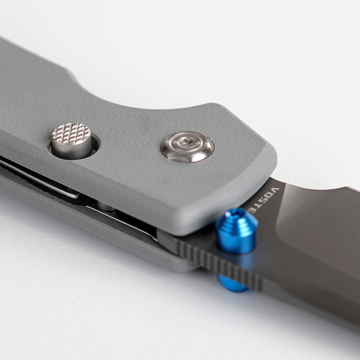 Raccoon - Top Liner Lock | Grey G10 + Destroyer Grey 14C28N Bowie - A2918