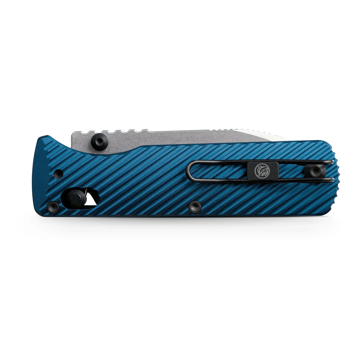 Vombat | Blue Aluminium + M390 Drop Point - A4103