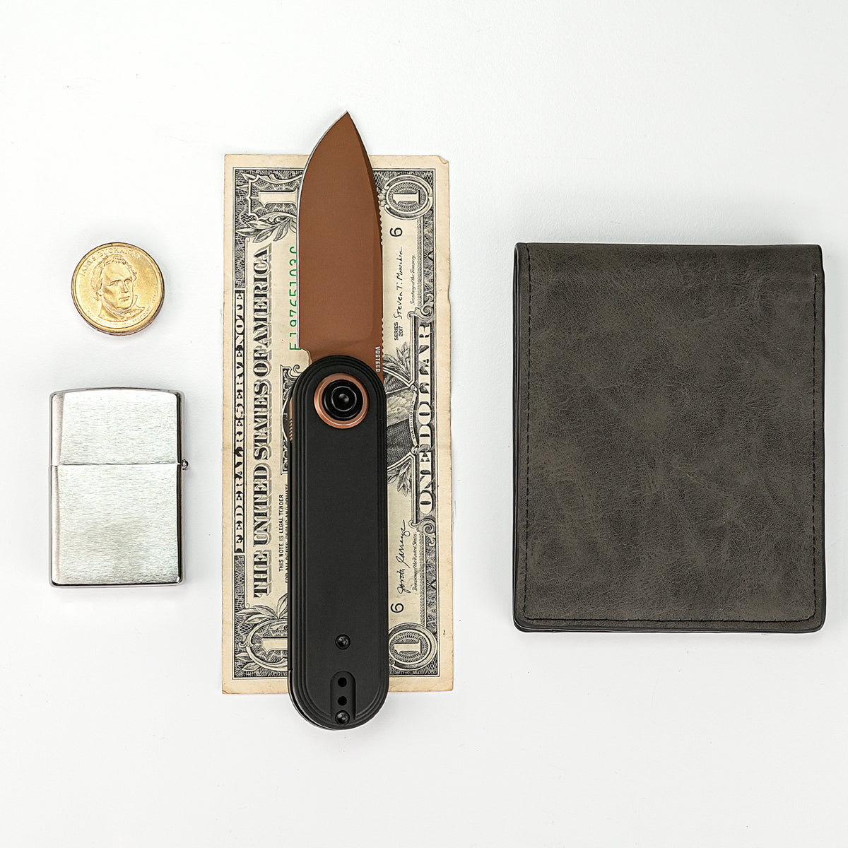 Corgi® V V | Black Aluminium + Copper Dune 154CM - A5101