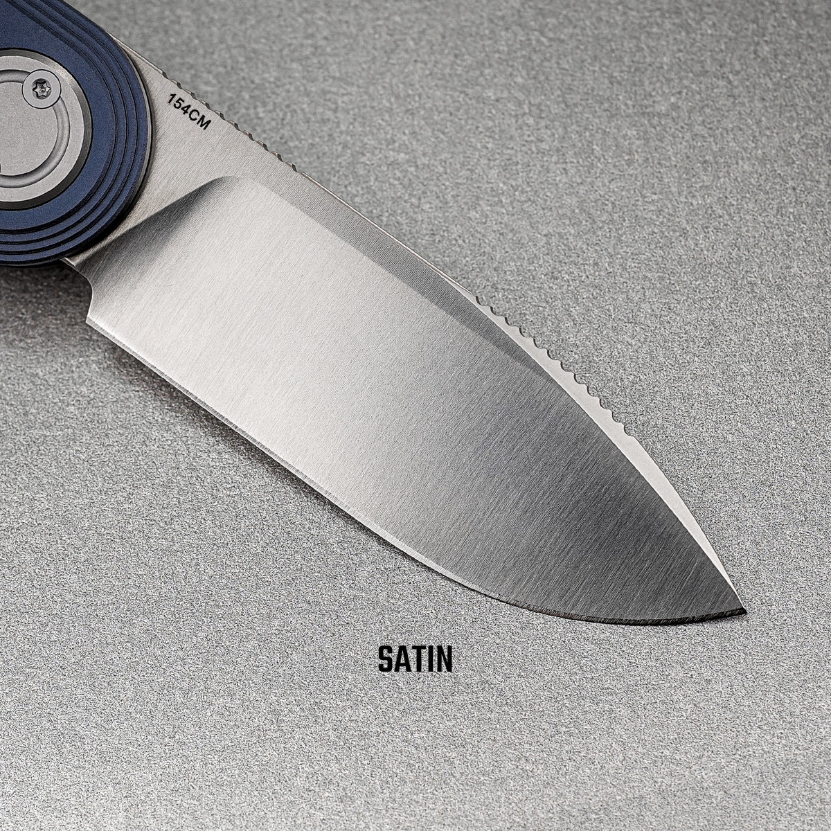 Corgi® V V | Dark Slate Blue Auminium + Satin 154CM - A5103