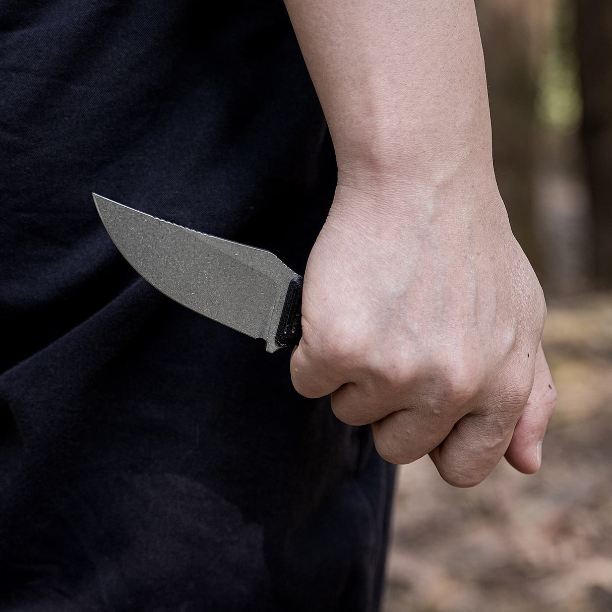 H-Back | Black G10 + Nitro-V - D0404