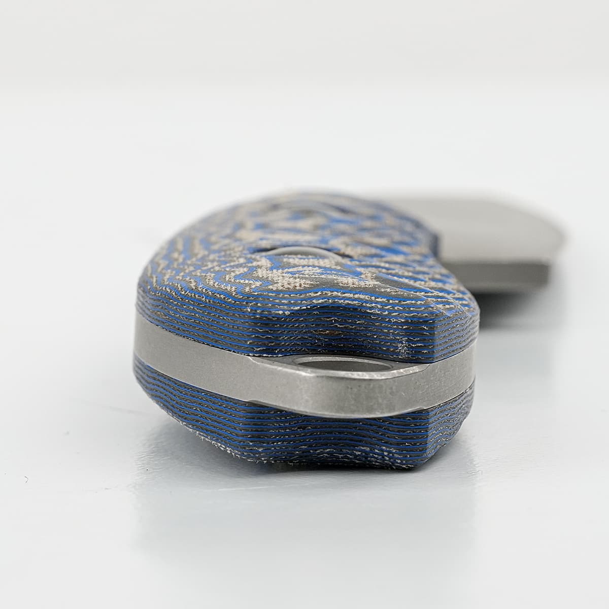 Inferno | Blue Ocean Micarta + Stonewash 14C28N - D0802