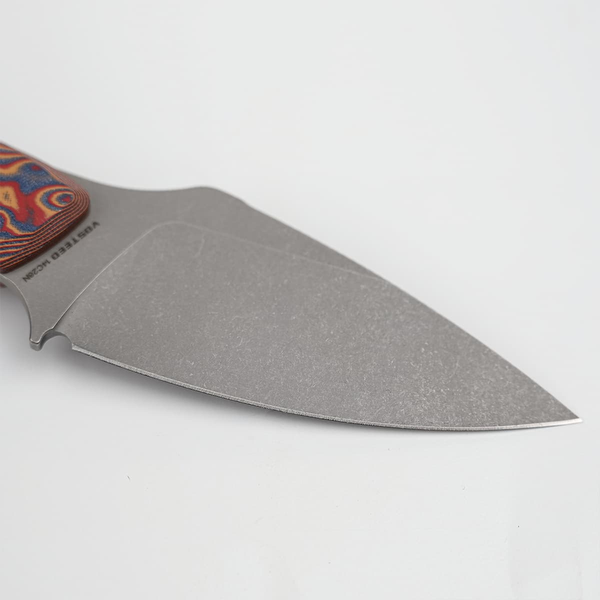 Inferno | Copper Raindrop Micarta + Stonewash 14C28N - D0803