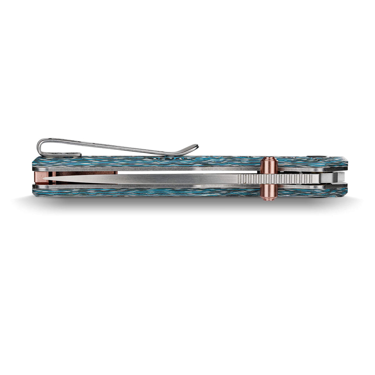 Marten | Blue Carbon Fibre + 154CM - A1609