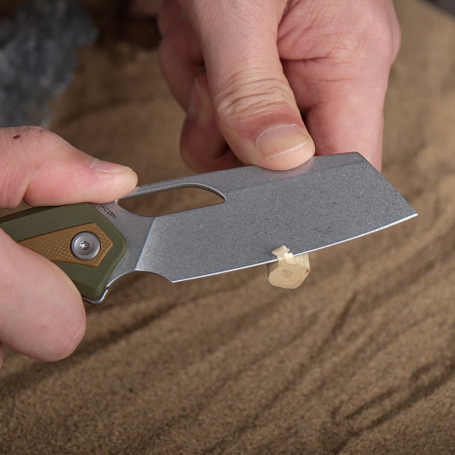 Kroc G10 | Green & Brown + 14C28N - A1805