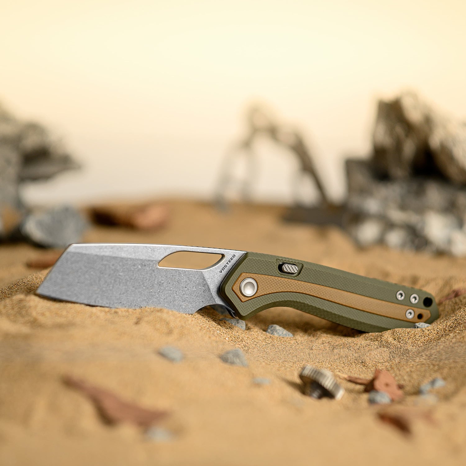 Kroc G10 | Green & Brown + 14C28N - A1805