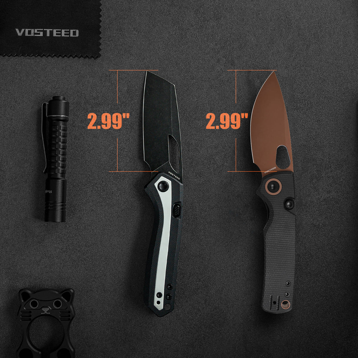 Kroc G10 | Black & White + 14C28N - A1806