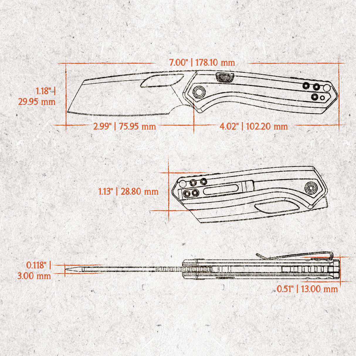 Kroc G10 | Black & White + 14C28N - A1806