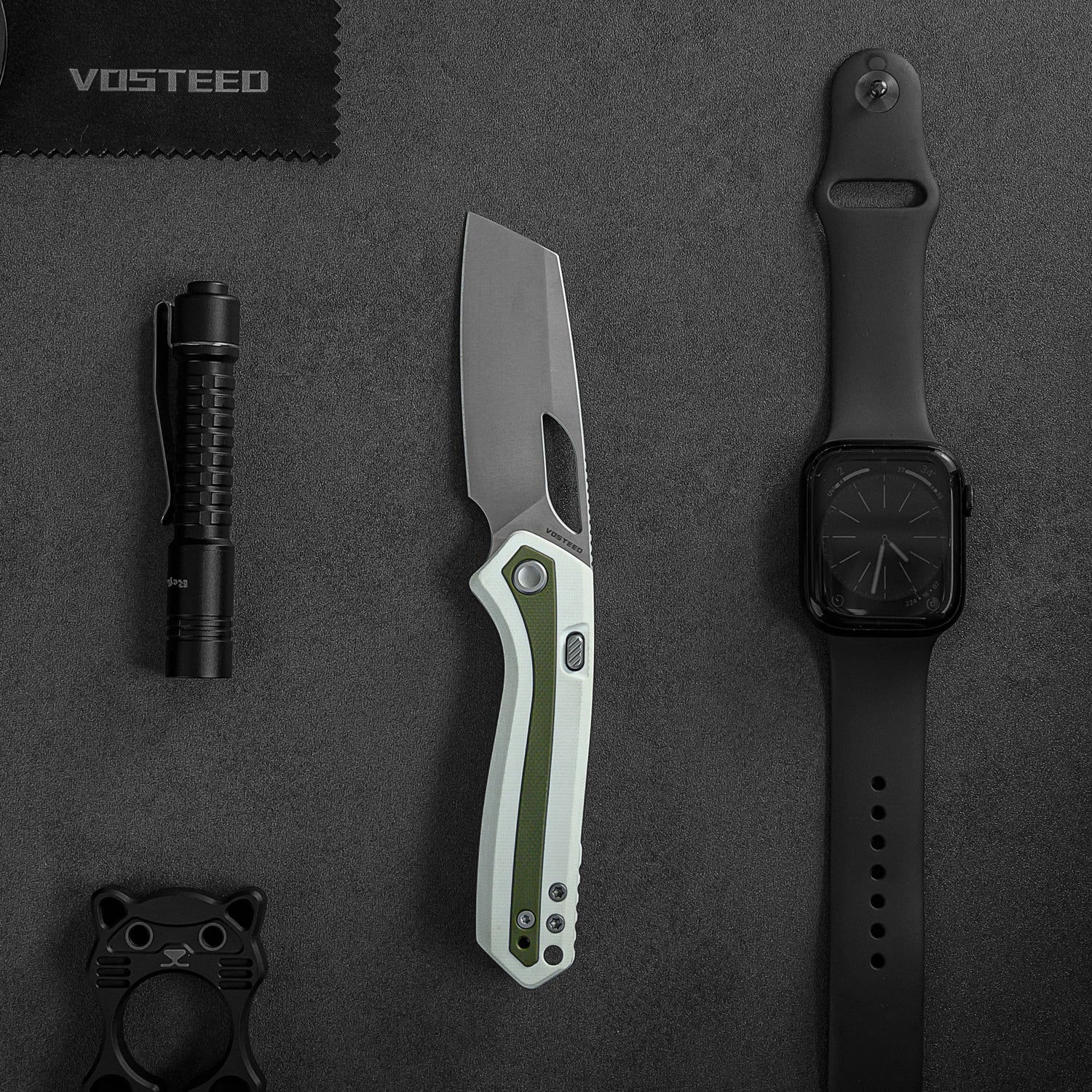 Kroc G10 | White & Green + 14C28N - A1808