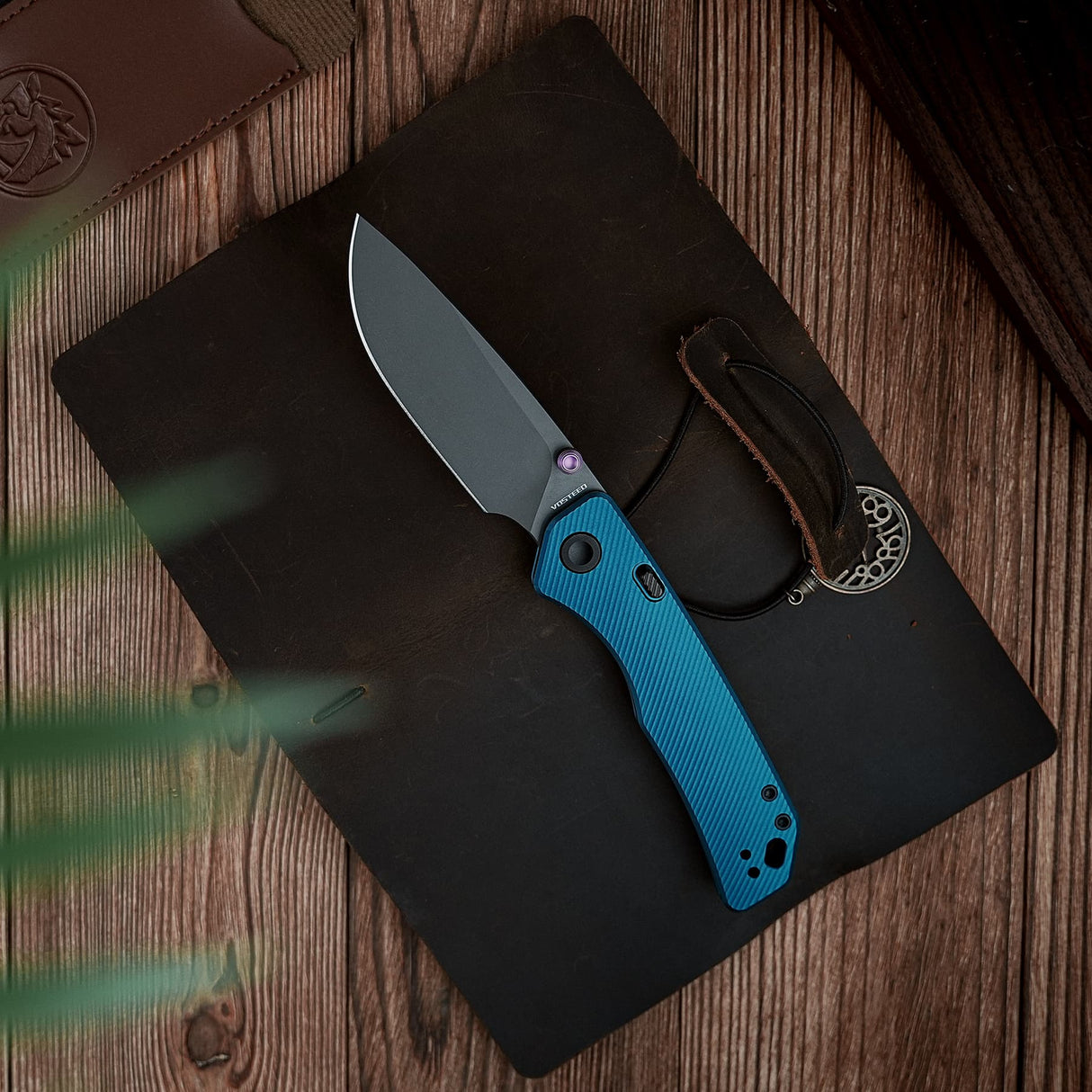 Marten 330 | Blue Aluminium + Destroyer Grey 154CM - A1612