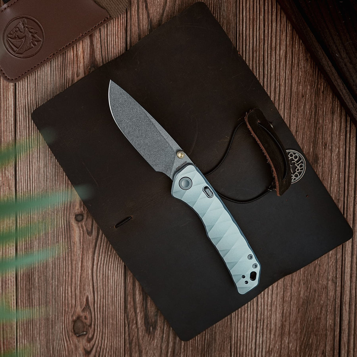 Marten 330 | Light Blue Aluminium + Stonewash 154CM - A1614