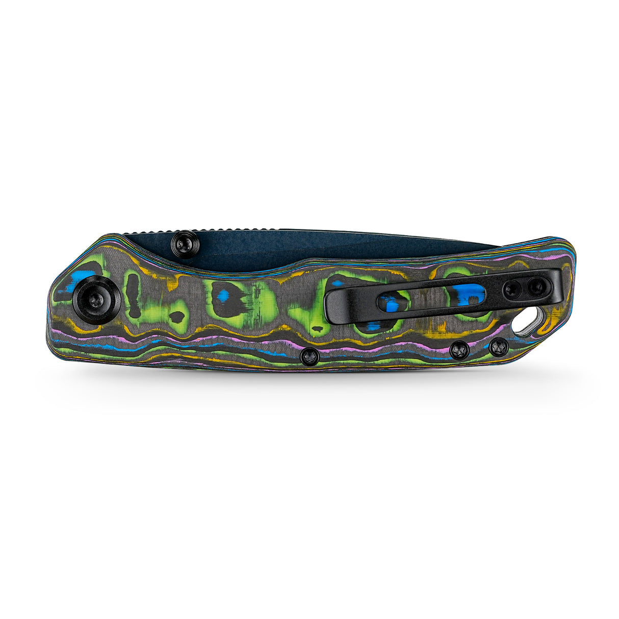 Marten 330 | Neon Topo Carbon Fibre + Blue Stonewash 154CM - A1618