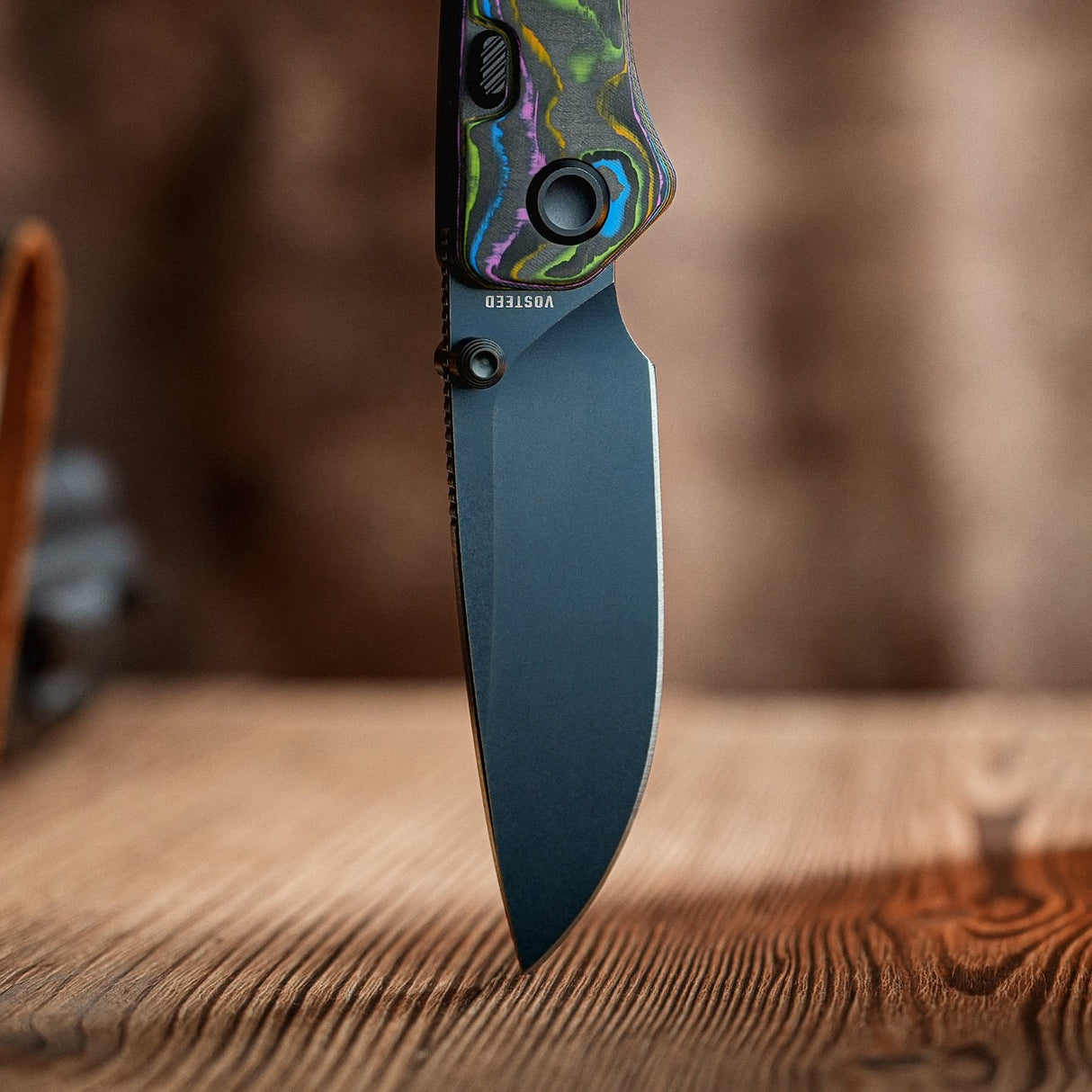 Marten 330 | Neon Topo Carbon Fibre + Blue Stonewash 154CM - A1618