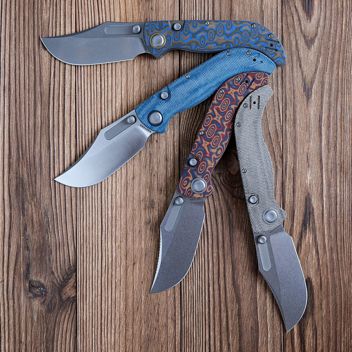 Naga | Blue Norplex UltreX™ Micarta + S35VN - A3901
