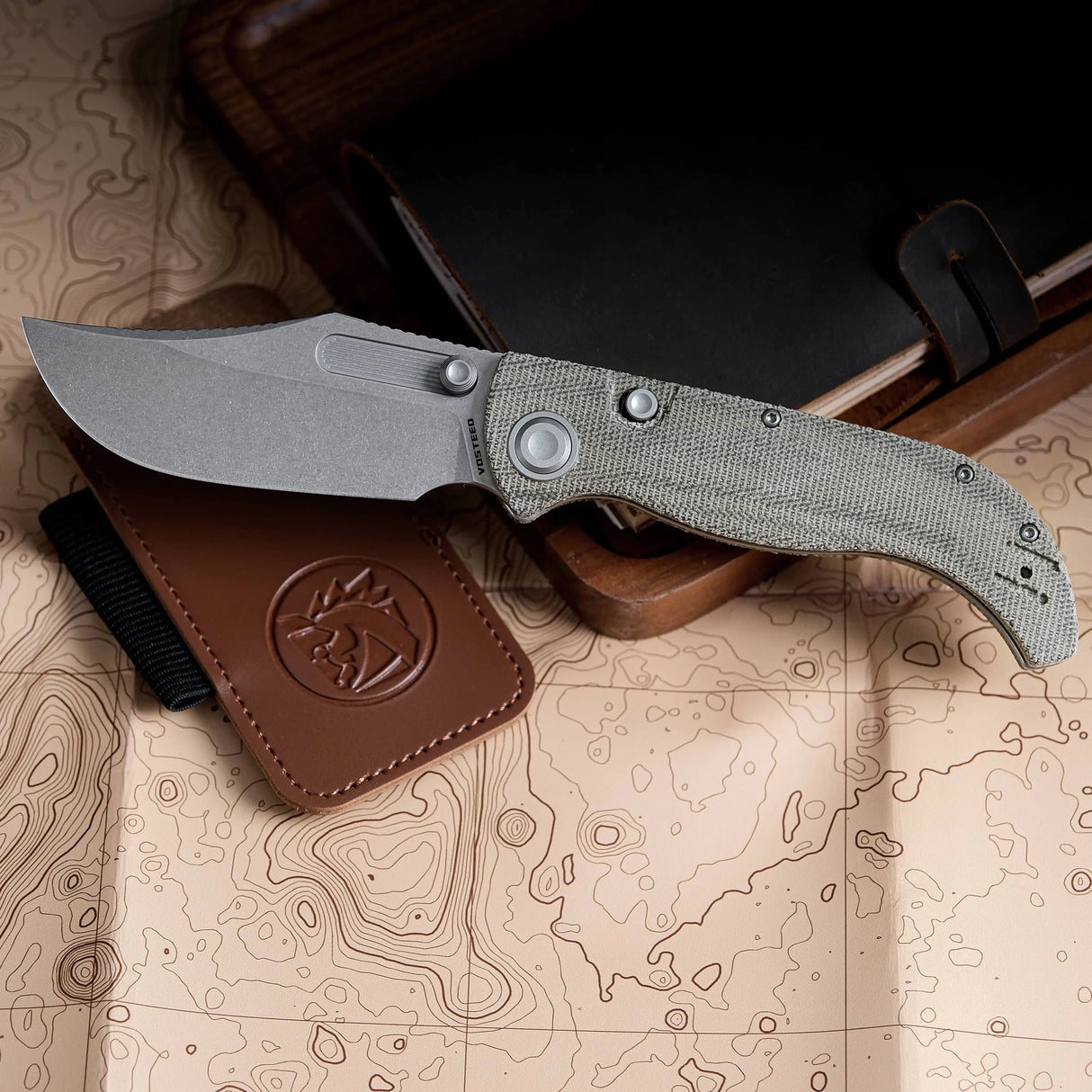 Naga | Green Norplex UltreX™ Micarta + S35VN - A3902