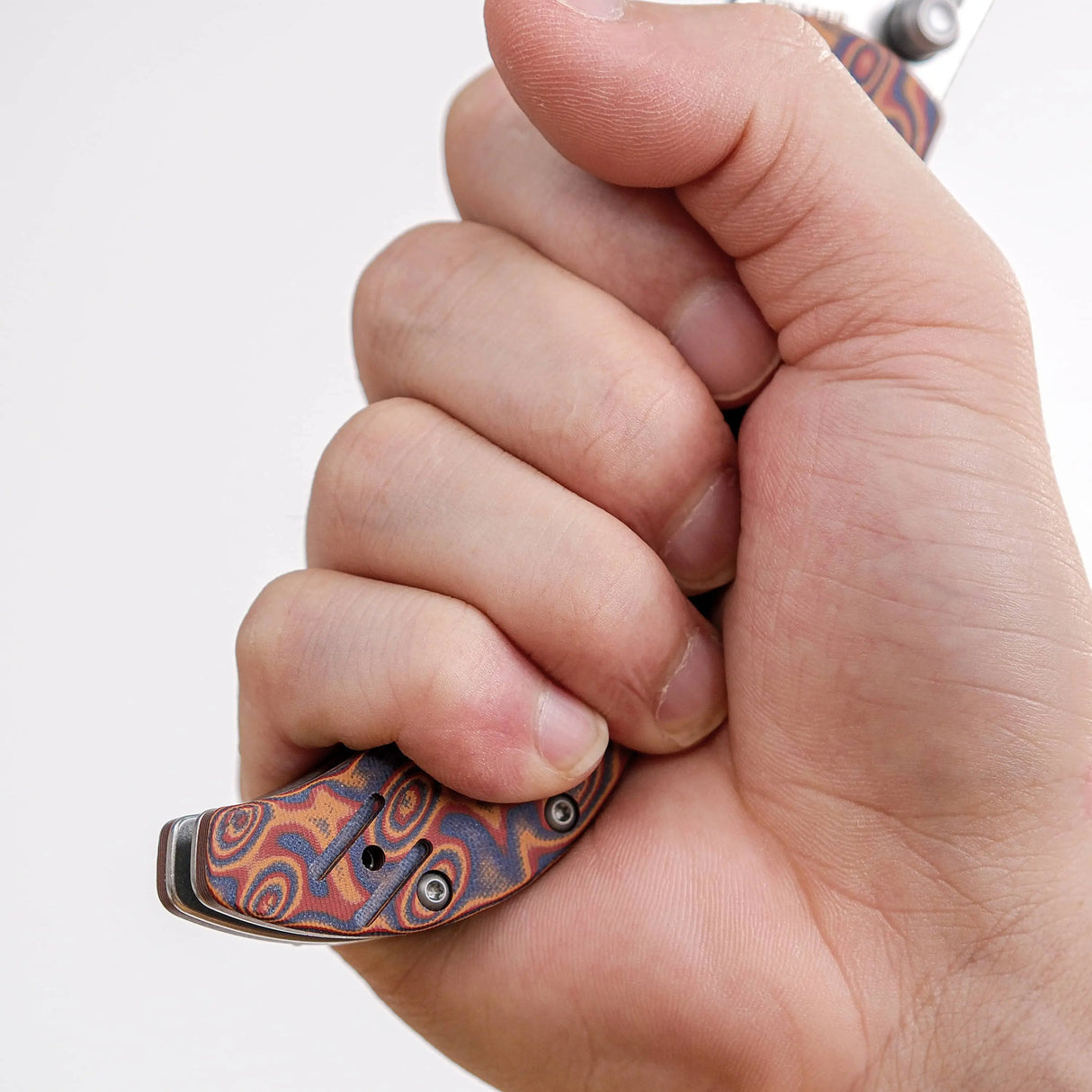 Naga | Copper Raindrop Micarta + S35VN - A3904