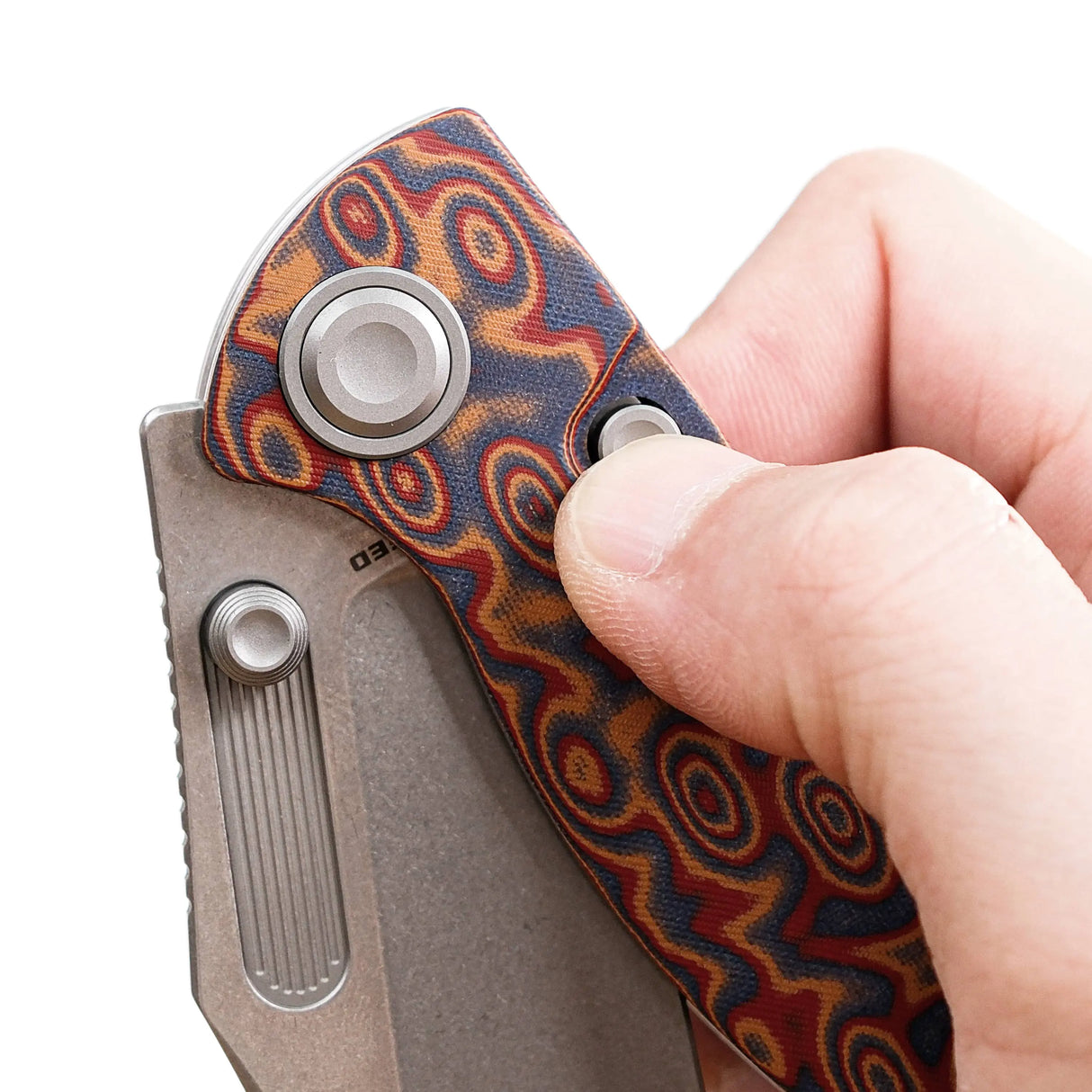 Naga | Copper Raindrop Micarta + S35VN - A3904