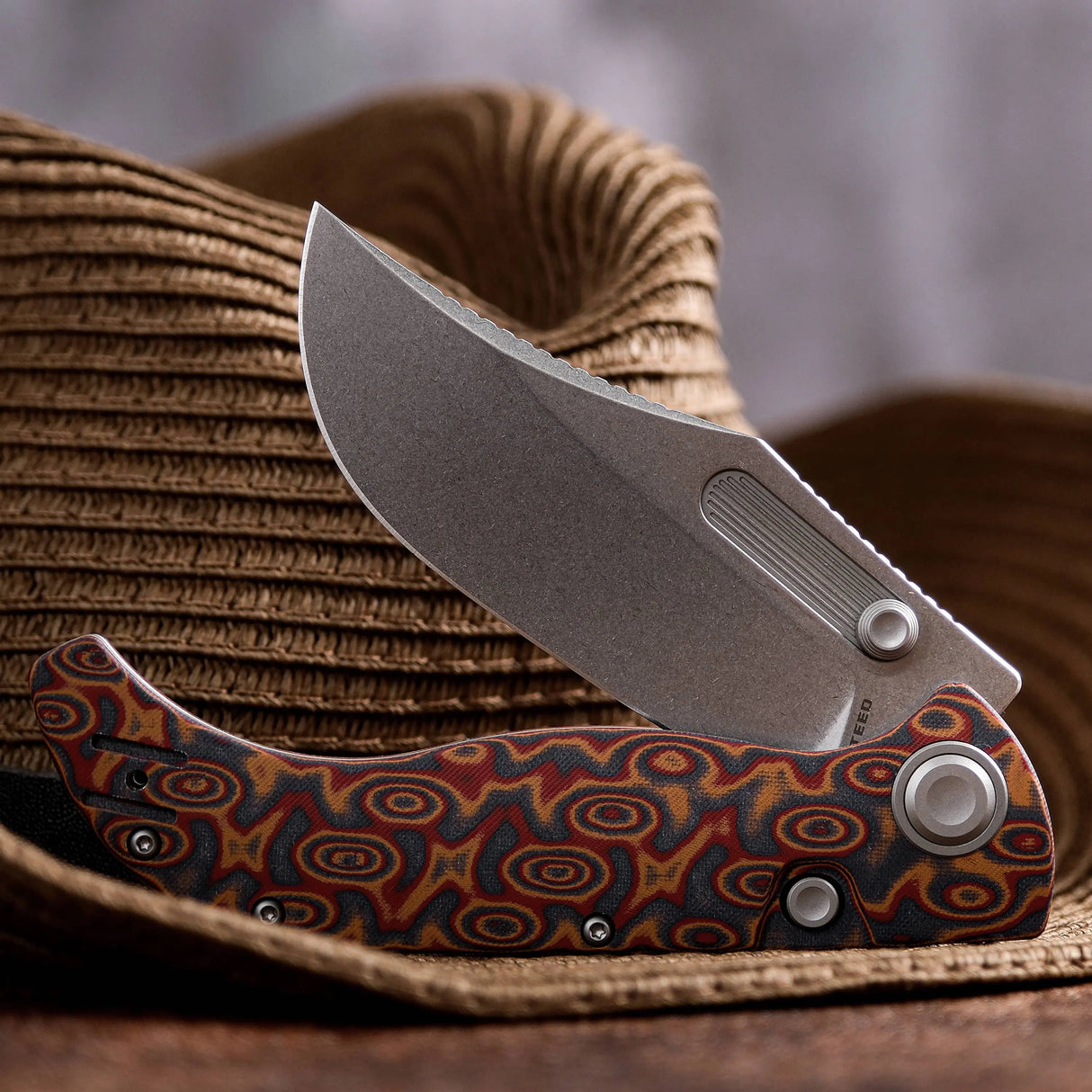Naga | Copper Raindrop Micarta + S35VN - A3904