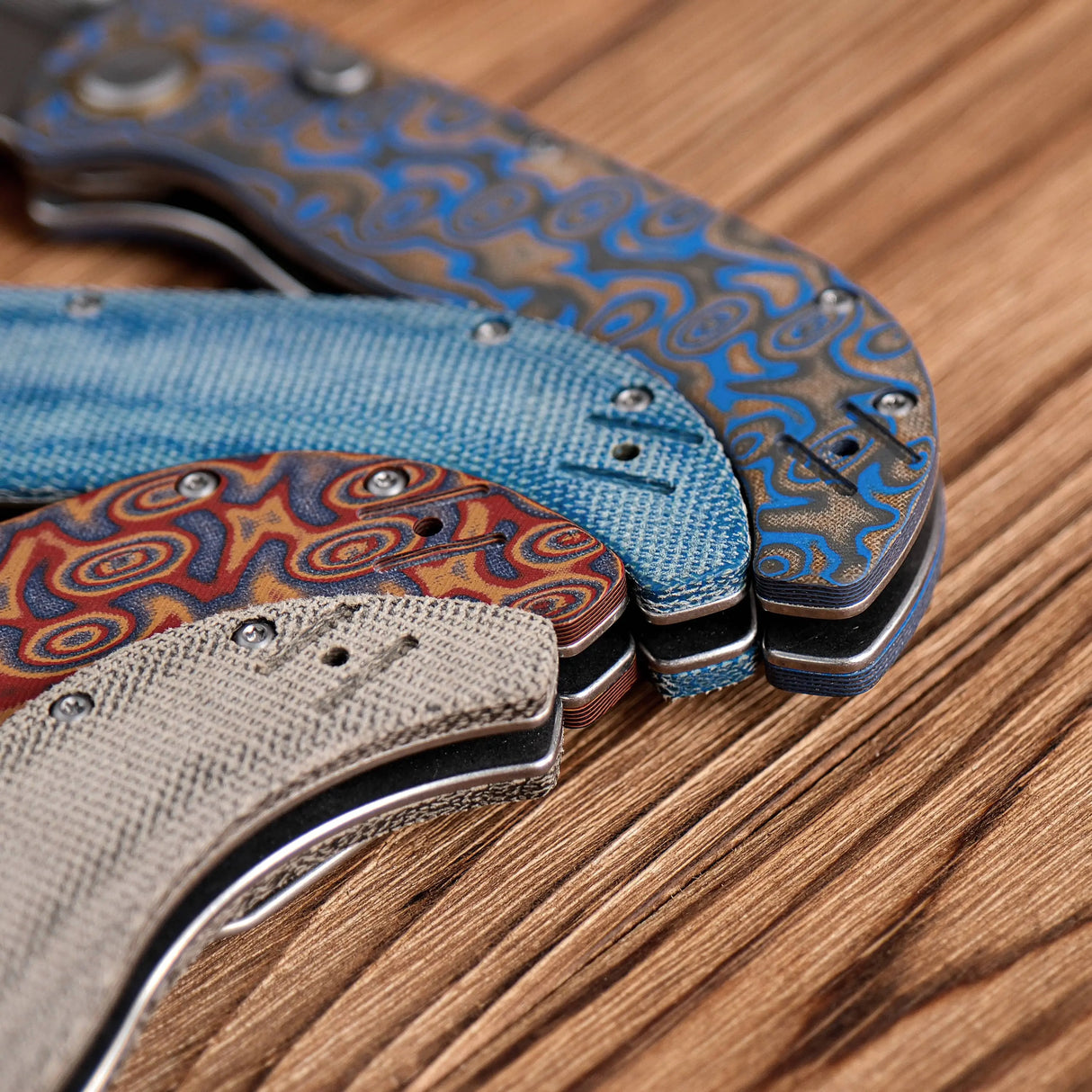 Naga | Copper Raindrop Micarta + S35VN - A3904