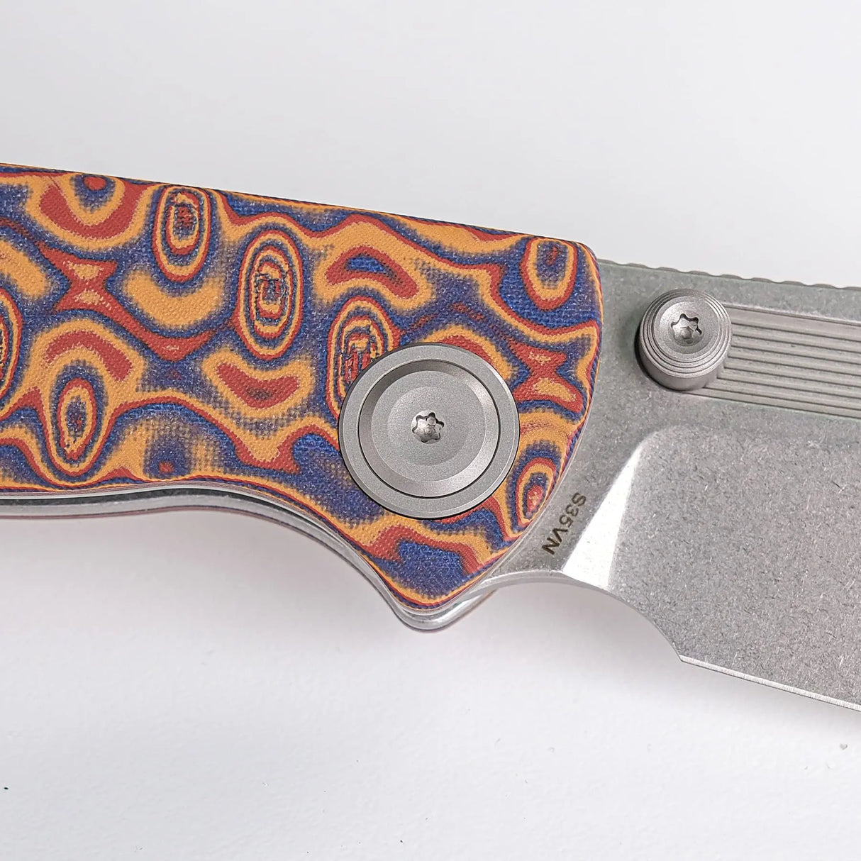 Naga | Copper Raindrop Micarta + S35VN - A3904